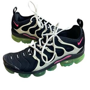 Nike Air VaporMax Plus Do You Black White Pink Size 9.5 Sneakers DM8121-001